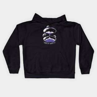 Use It Wisely Space Hourglass Kids Hoodie